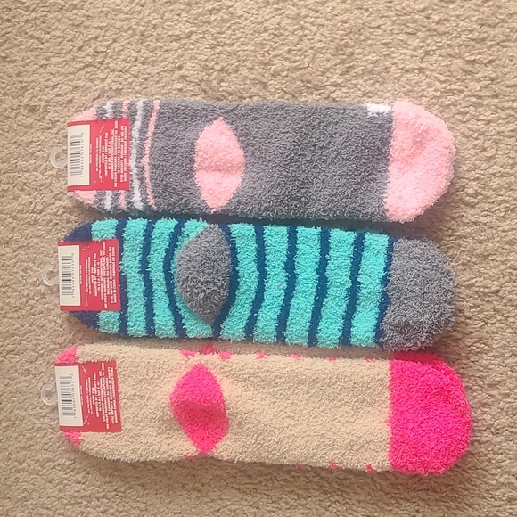 SNUGADOO SUPER SOFT SOCKS CHAUSSETTES 3 PAIRS - Picture 4 of 7